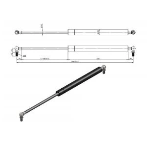 Пристенная кровать и кровать Murphy Gas Gas Spring